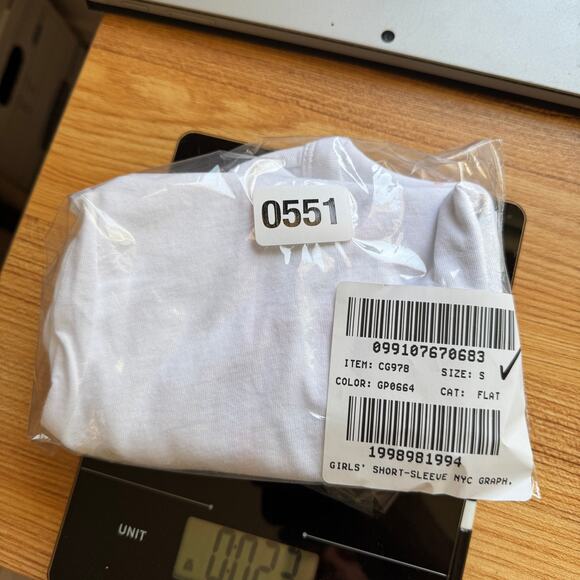 Crewcuts by J.Crew Short Sleeve NYC Graphic T-Shirt Girls S White Pink Crew Neck - Picture 6 of 6